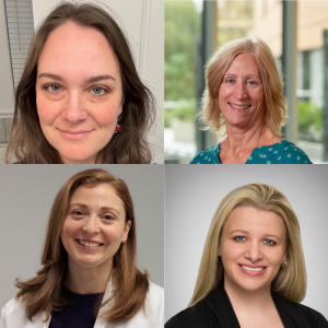 Andrea Peters, Jean Gambo, Kelly Bates, and Rebecca Weston