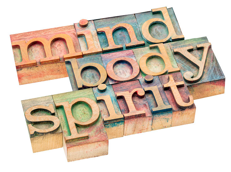 Mind, Body, Spirit Stock Photo