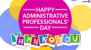 Administrative Professionals Day banner