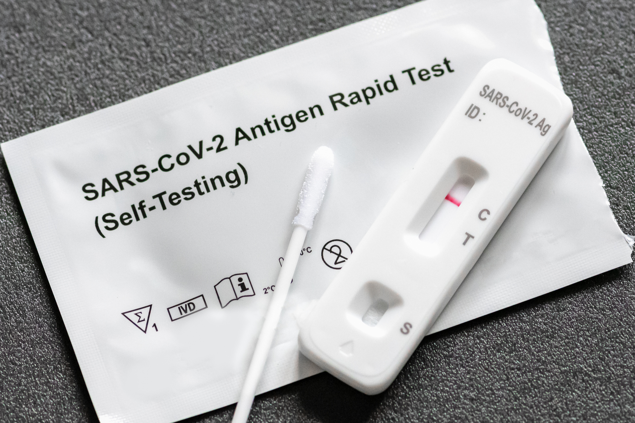 image of COVID-19 rapid antigen test kit