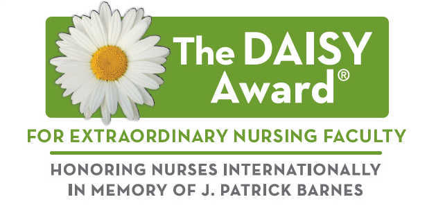 The Daisy Award For Extraordinary Nursing Faculty Honoring Nurses Internationally In Memory of J. Patrick Barnes