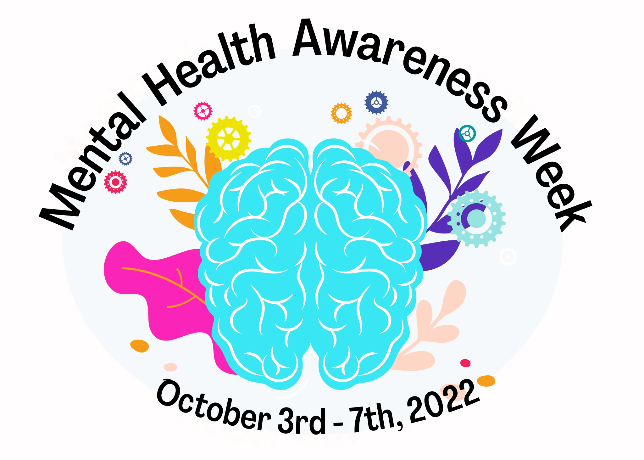 Flyer outlining Mental Health Awareness Week events