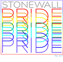 Stonewall Pride in different colors
