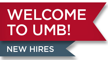 Welcome to UMB: New Hires