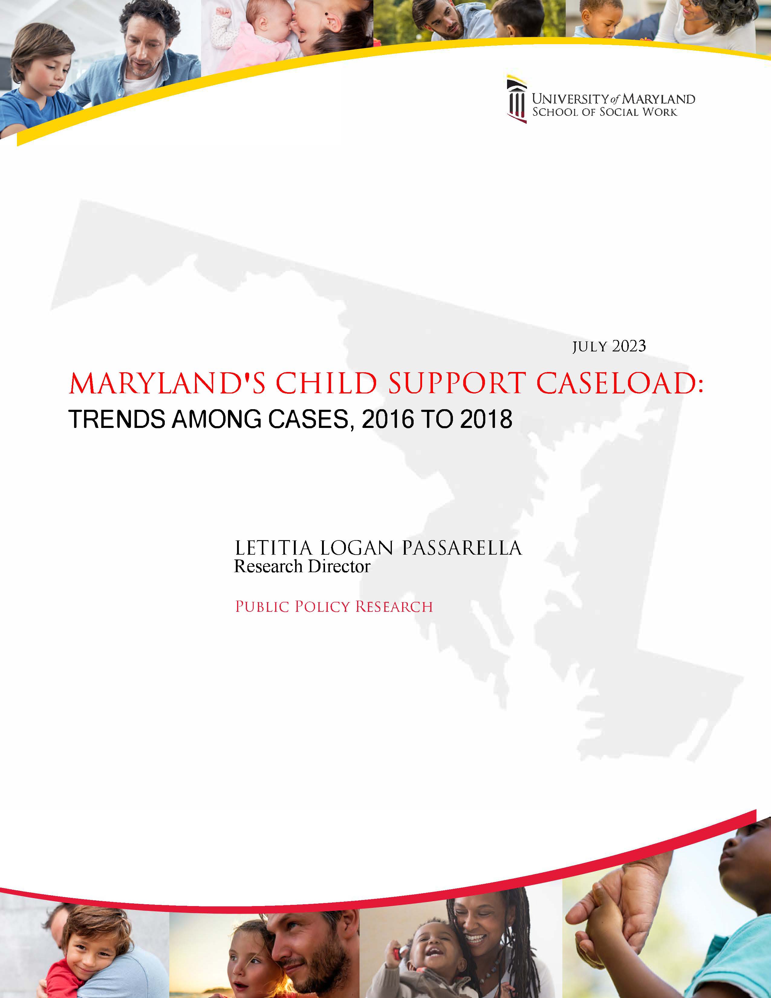 Child Support Caseload, 2016 to 2022
