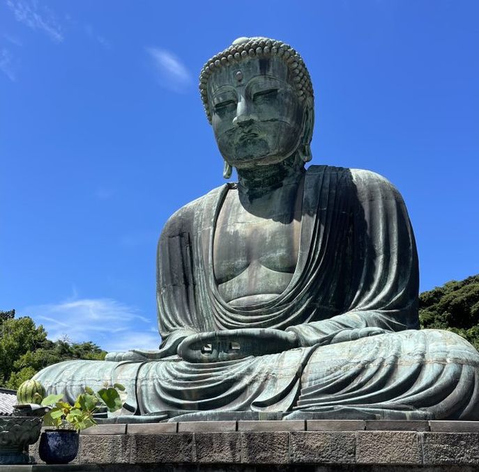 Japanese sacred statue