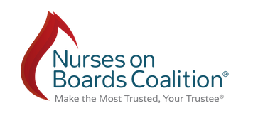 Nurses on Boards Coalition logo