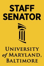 Staff Senator on yellow background