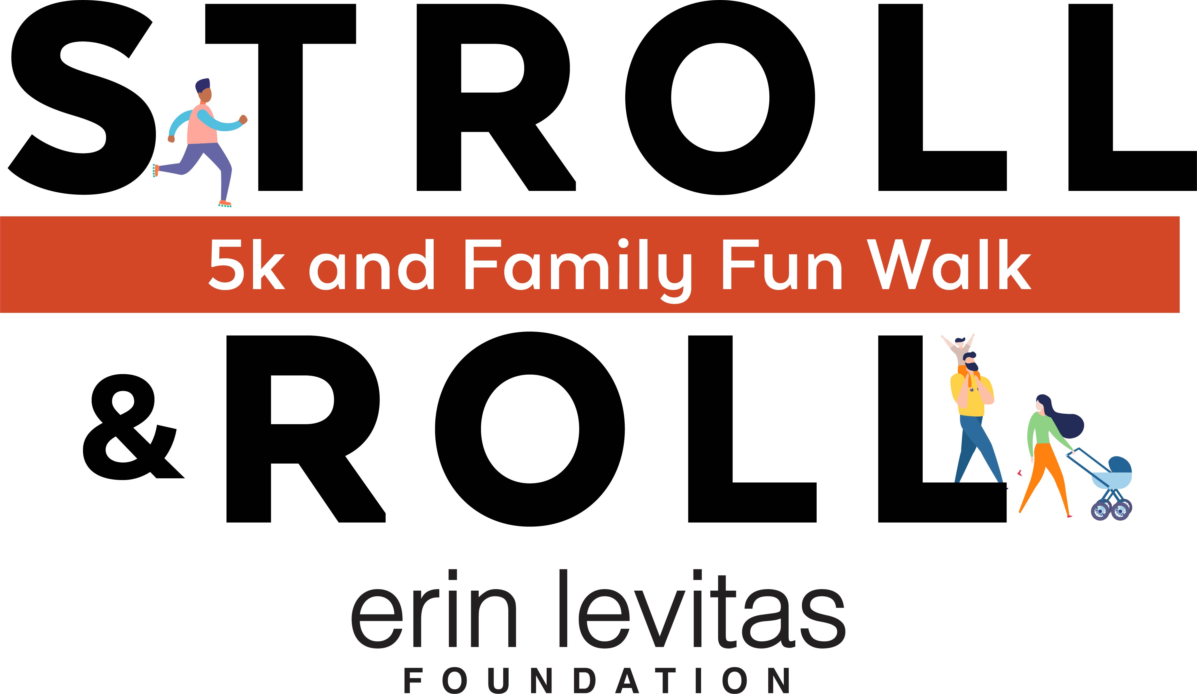 Stroll and Roll 5K logo