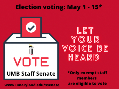 Vote UMB Staff Senate