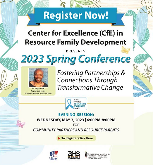 Center for Excellence (CfE) in Resource Family Development