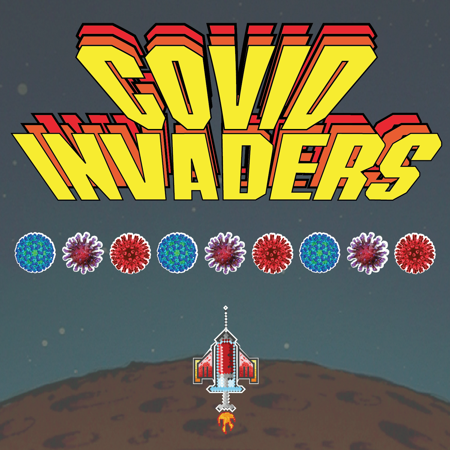 Covid Invaders graphic