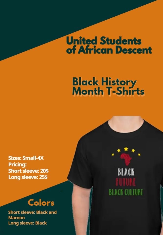 USAD BHM T-Shirt Fundraiser