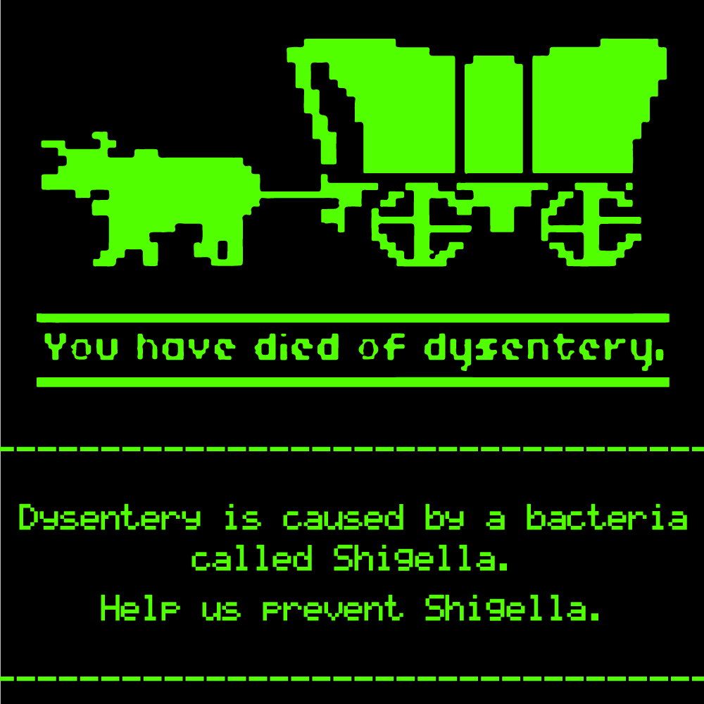 graphic advertising the shigella study