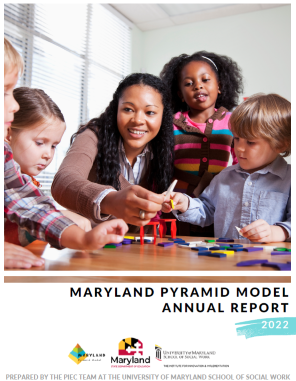 2022 Maryland Pyramid Model Annual Report