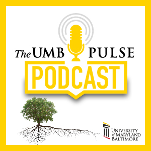 UMB Pulse podcast logo with tree and roots