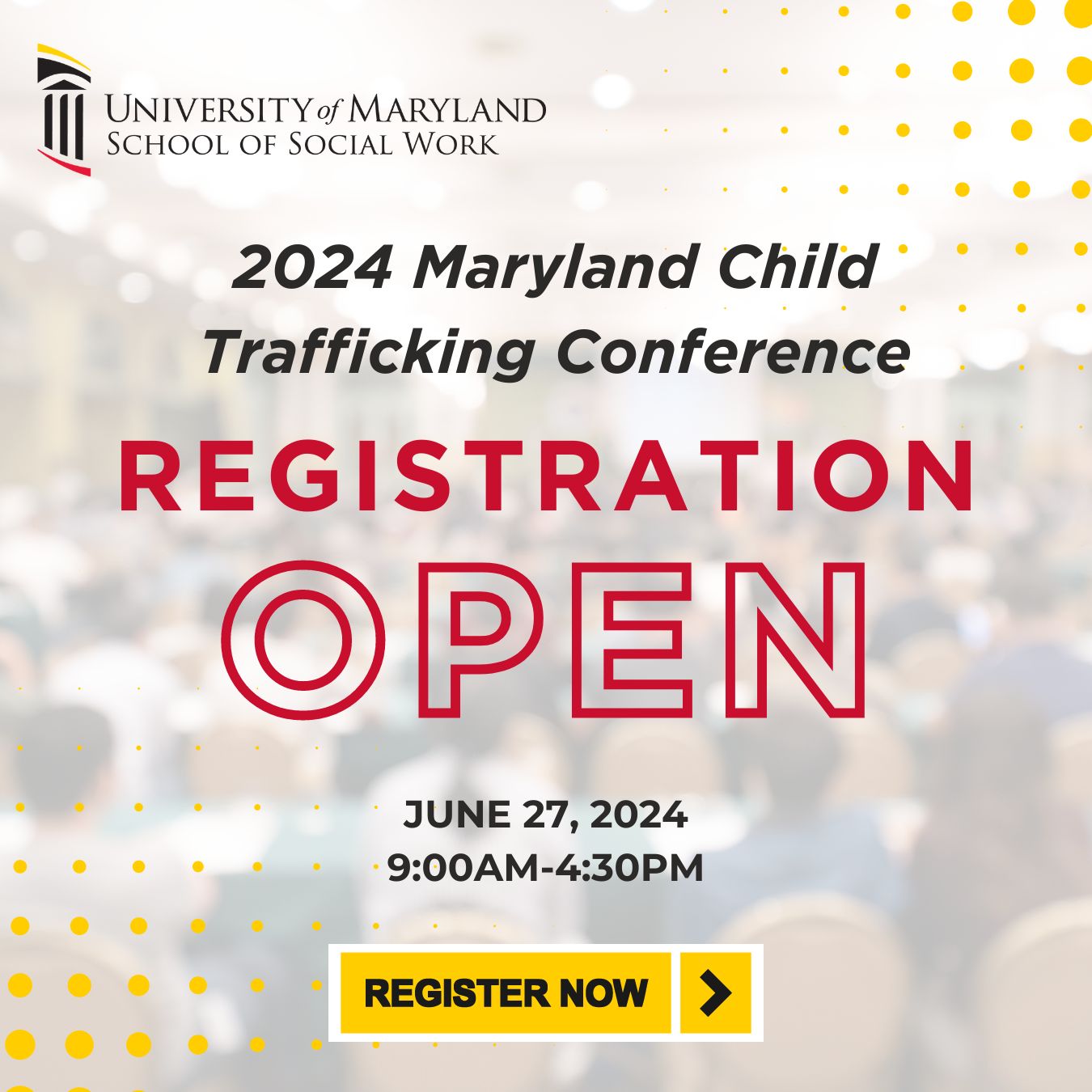 Registration Open: 2024 Maryland Child Trafficking Conference
