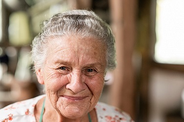 Portrait of a senior woman in Costa Rica