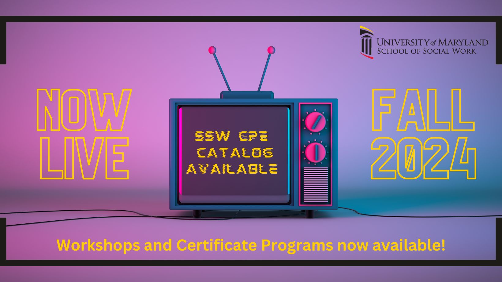 SSW CPE Fall 2024 Catalog Now Available!