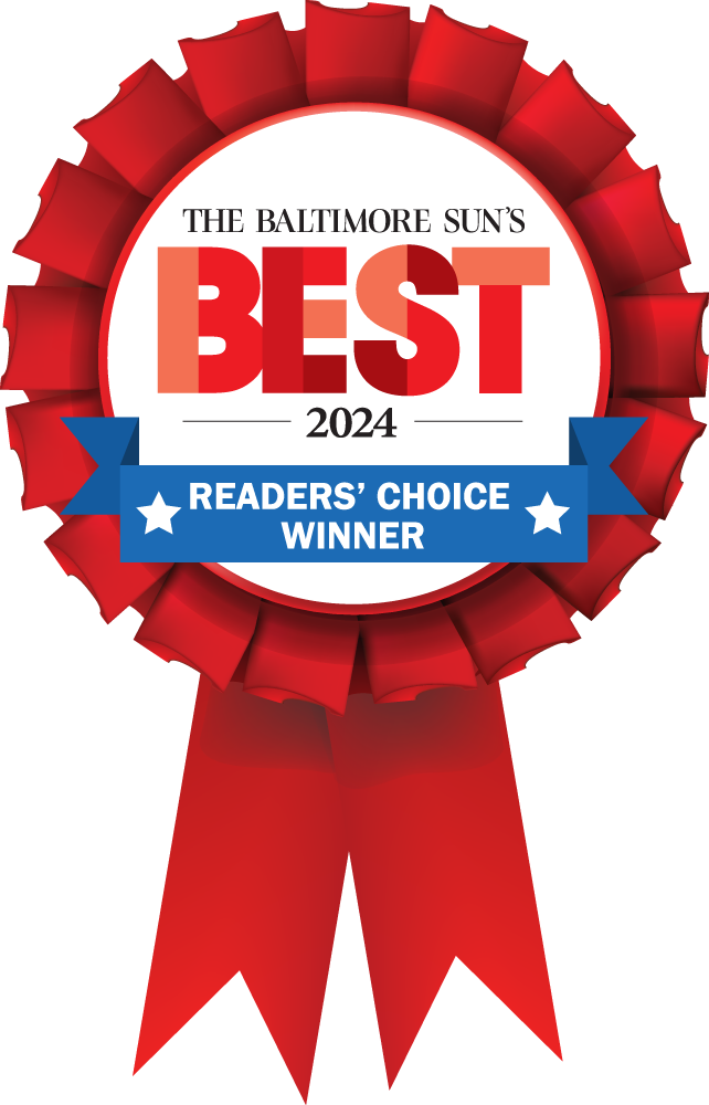 The Baltimore Sun's Best Readers' Choice Winner Ribbon