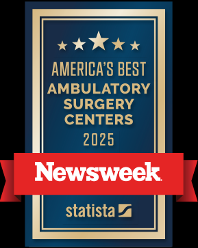 Newsweek's America's Best Ambulatory Surgery Centers badge