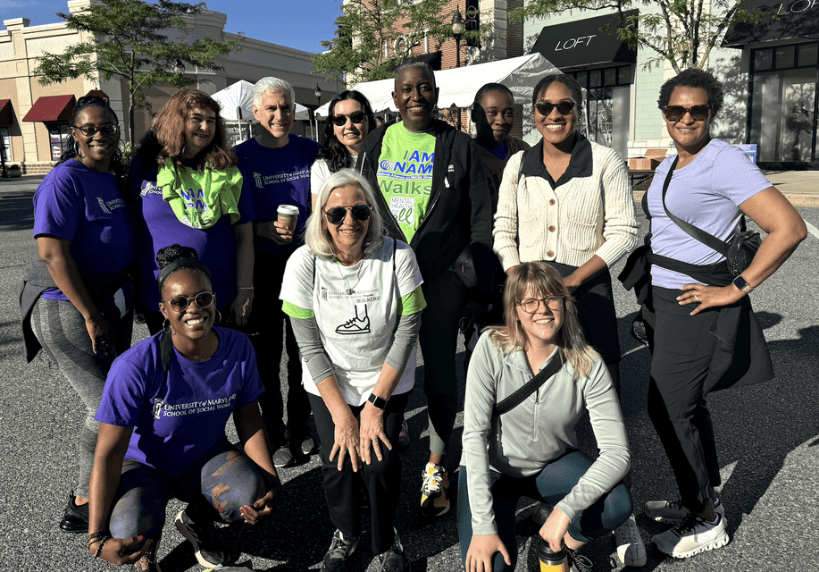 UMSSW Showcases Commitment to Mental Health at NAMIWalks Maryland