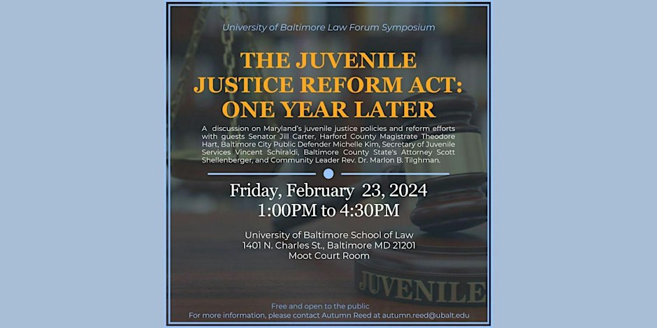 University of Baltimore Law Forum
