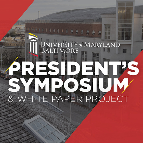President's Symposium and White Paper with campus in background