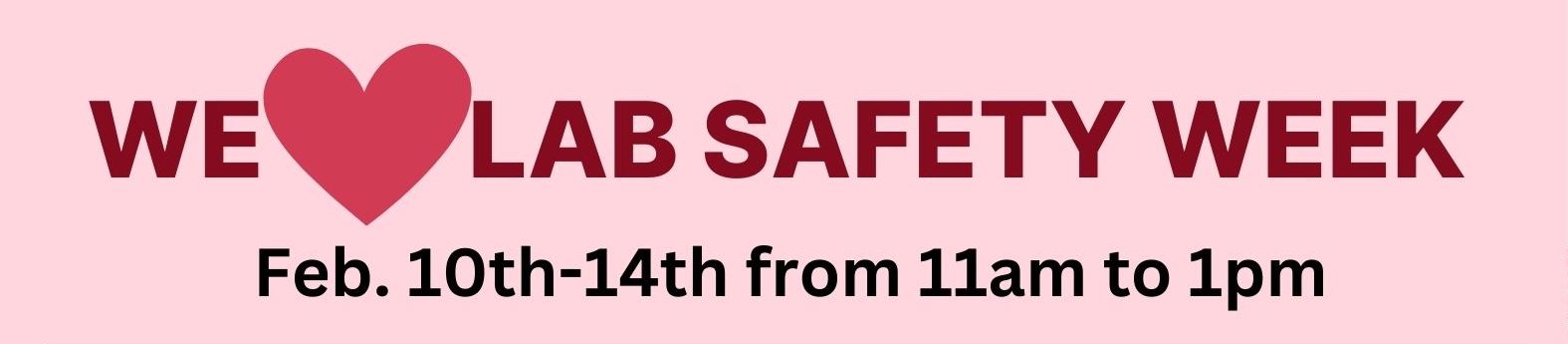 Lab Safety Week 