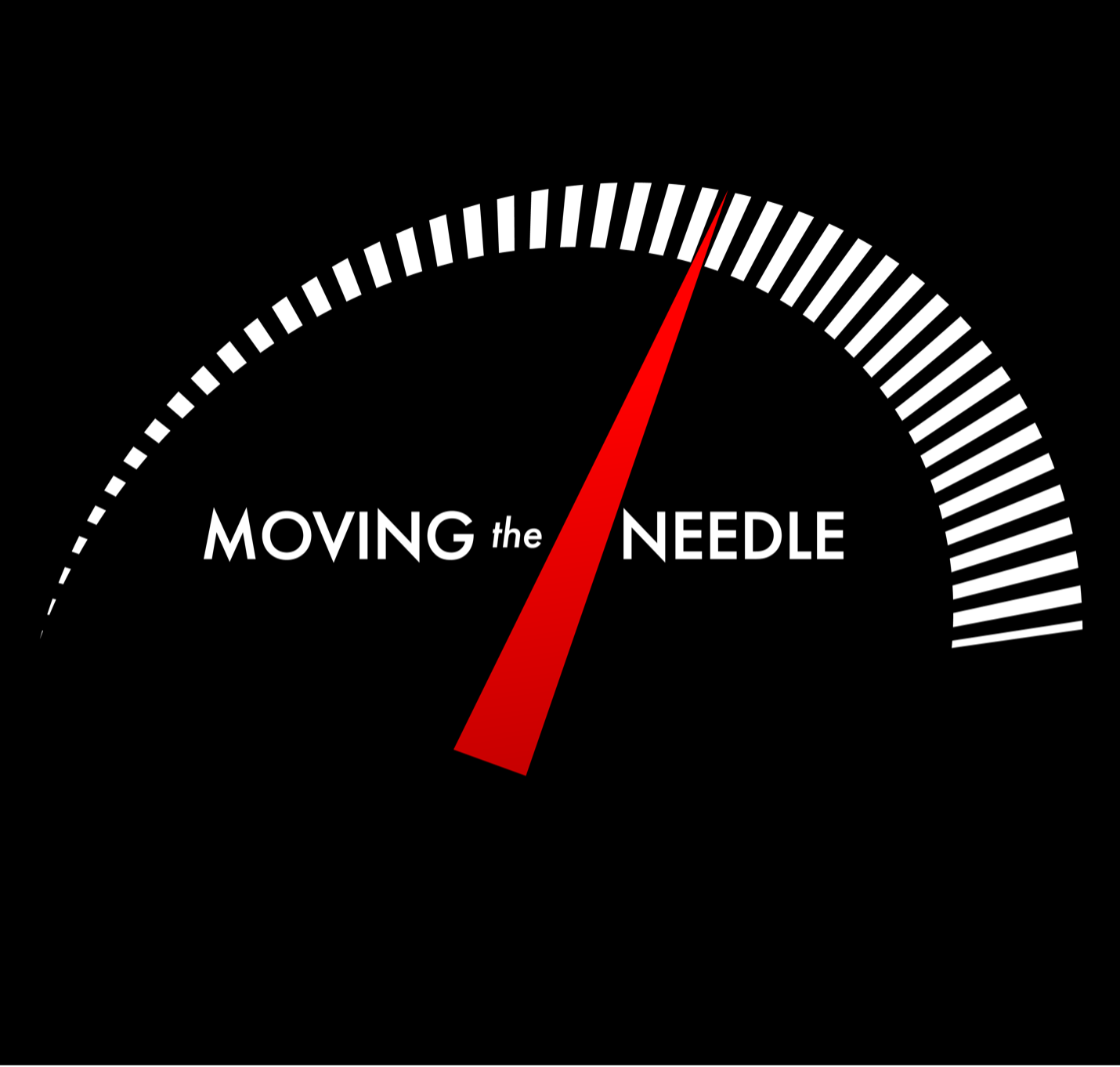 Audio meter and needle