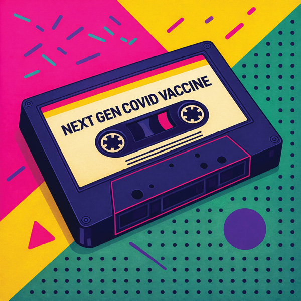 Graphic of cassette tape that says 