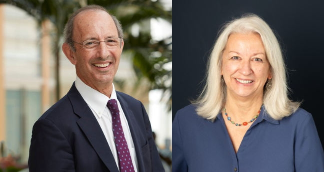 Dr. Geoffrey Greif and Michele Beaulieu