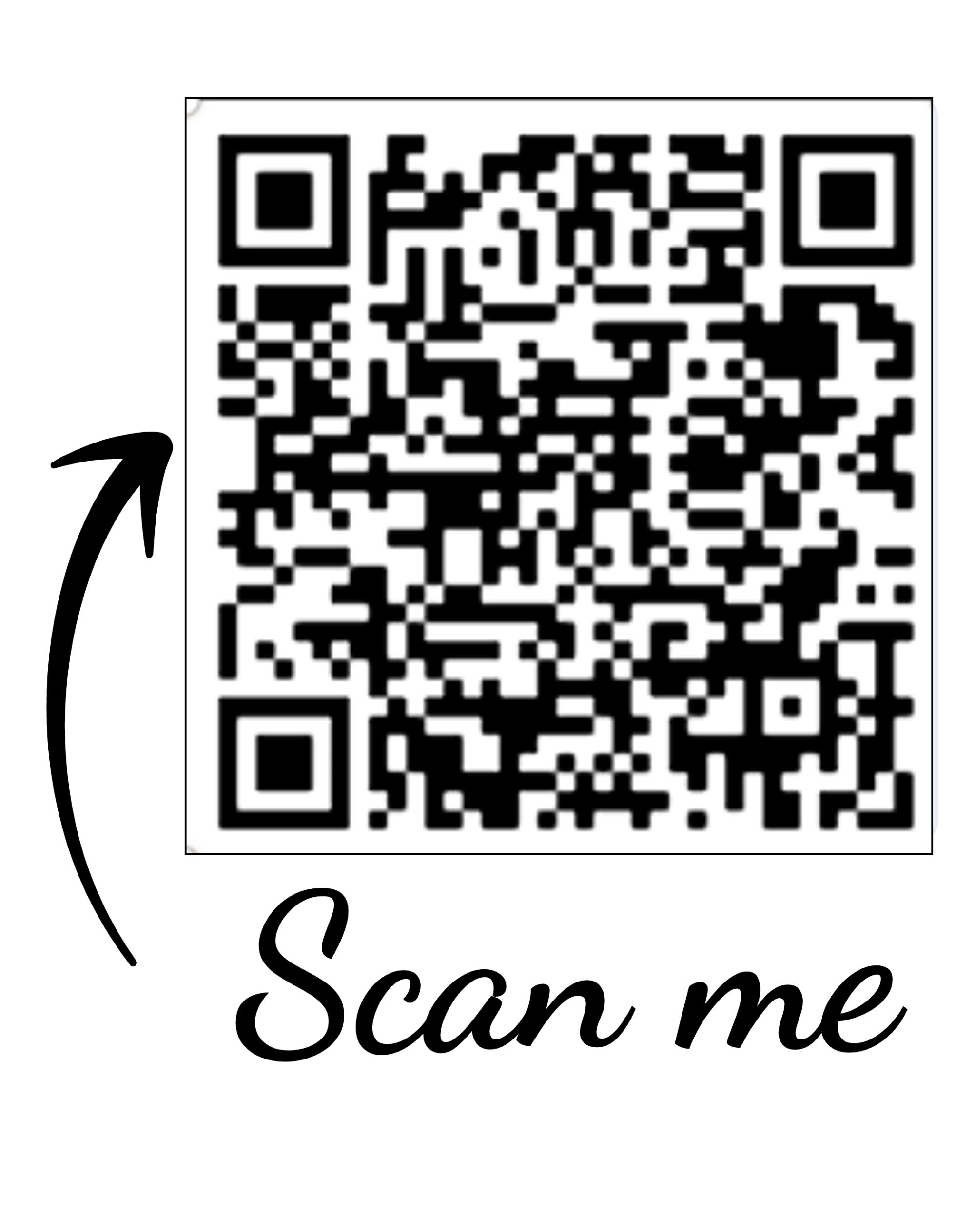 QR code linking to survey