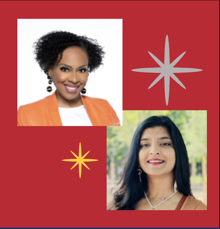 photo of Theda Rose and Nikita Aggarwal