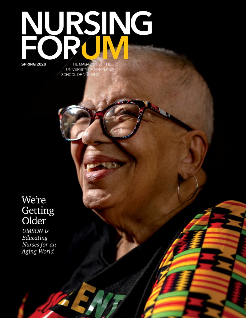 cover of spring 2026 issue of Nursing For/UM magazine