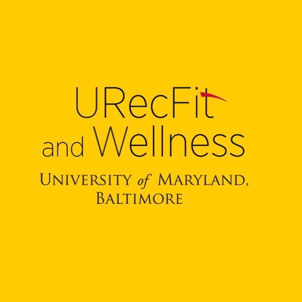 URecFit and Wellness logo and University of Maryland, Baltimore