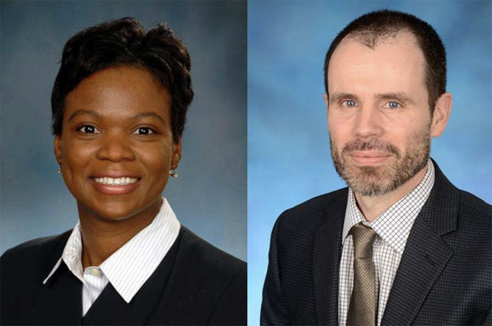 Tonya Webb and Daniel Morgan