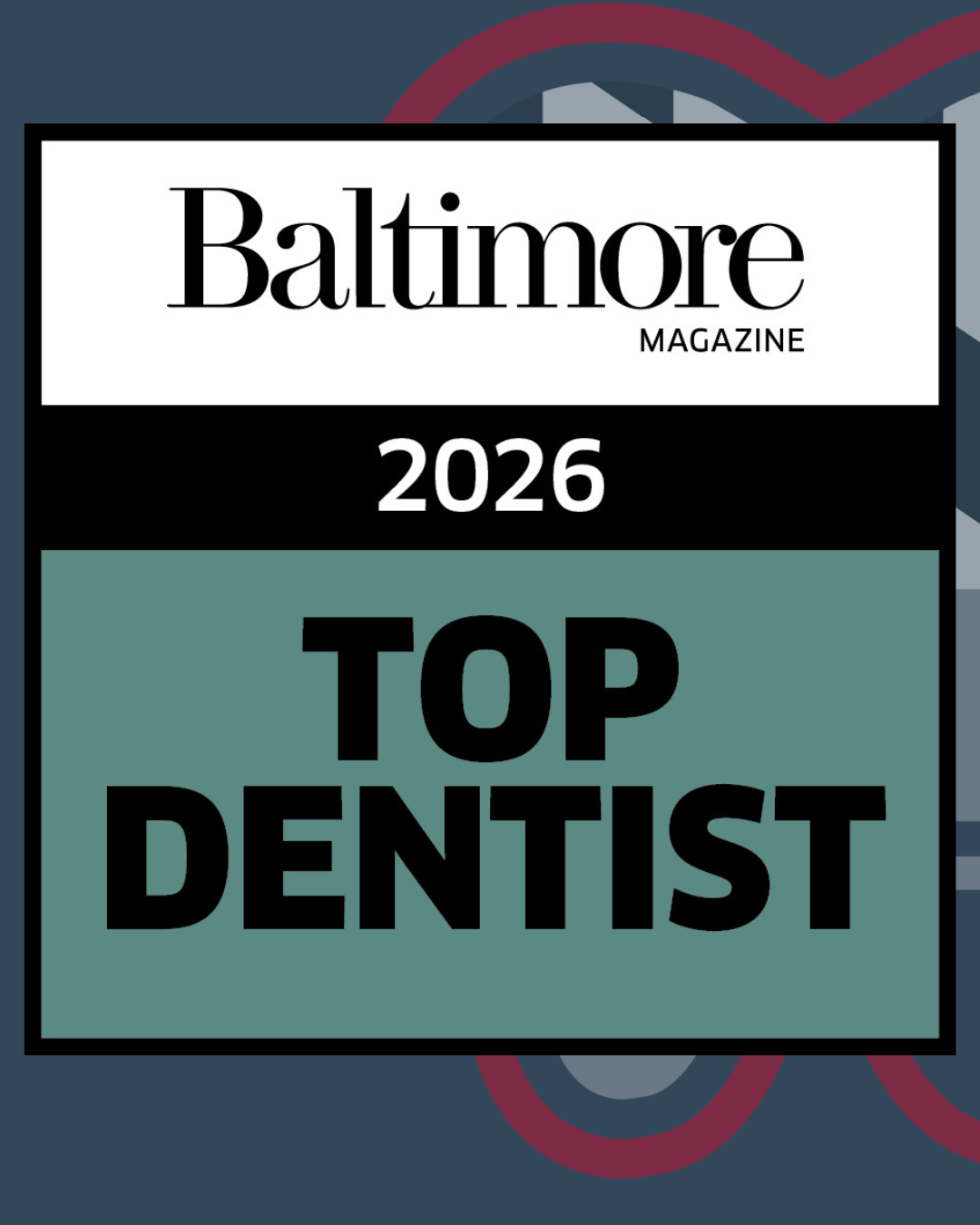 Baltimore Magazine Badge that says 
