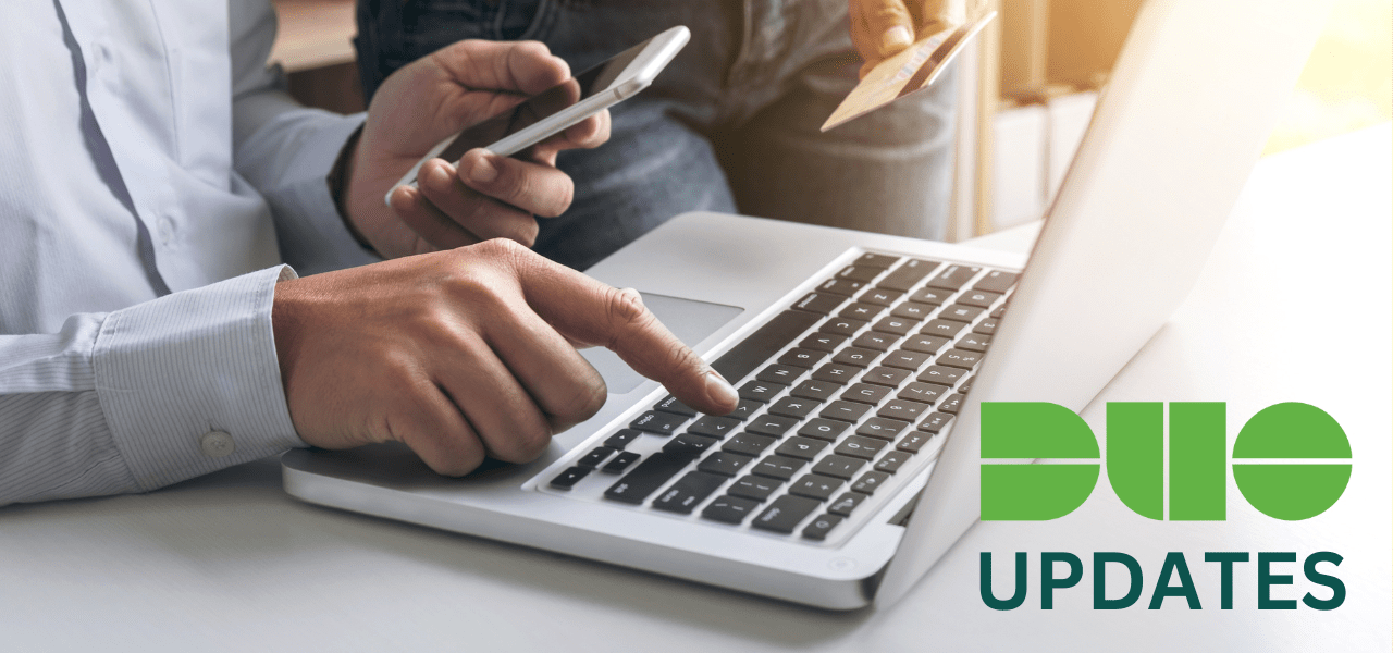 Hand on keyboard with 