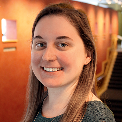 Photo of seminar speaker, Emily Gorman