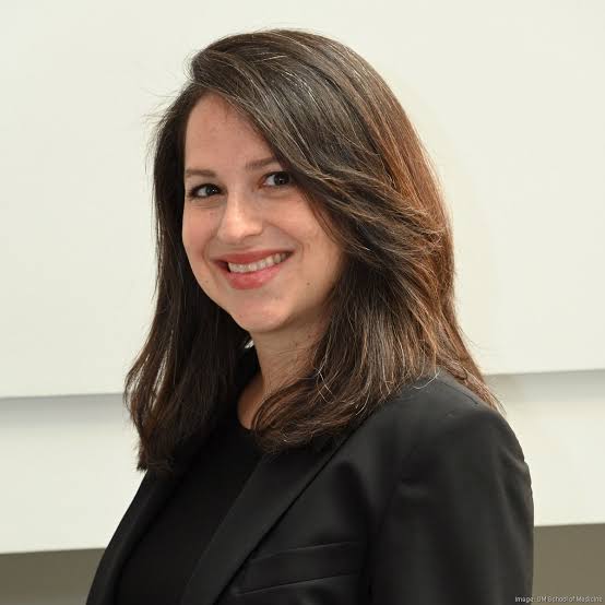 photo of one of the speakers, Dr. Elana Rosenthal