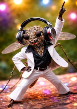 Mosquito Disco Dancing