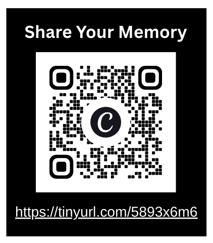 share your memory QR code link