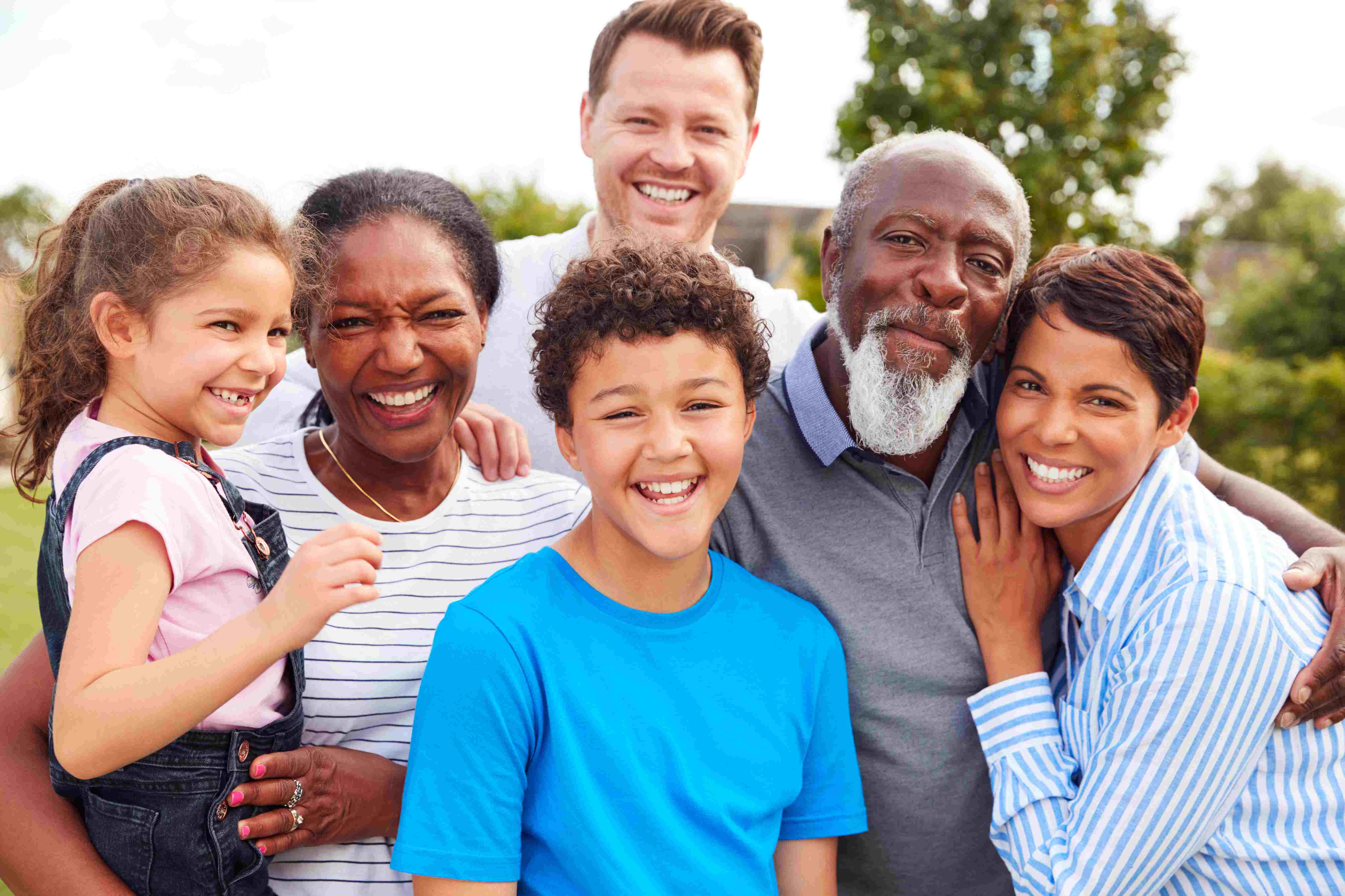 Image of multi-generational people