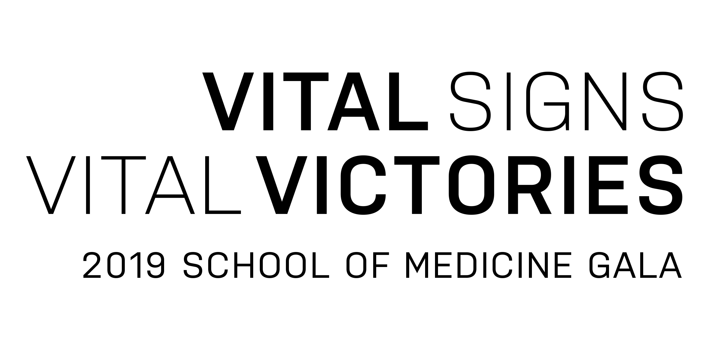 Gala Logo: Vital Signs, Vital Victories