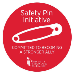 Safety Pin logo with Dates of sessions