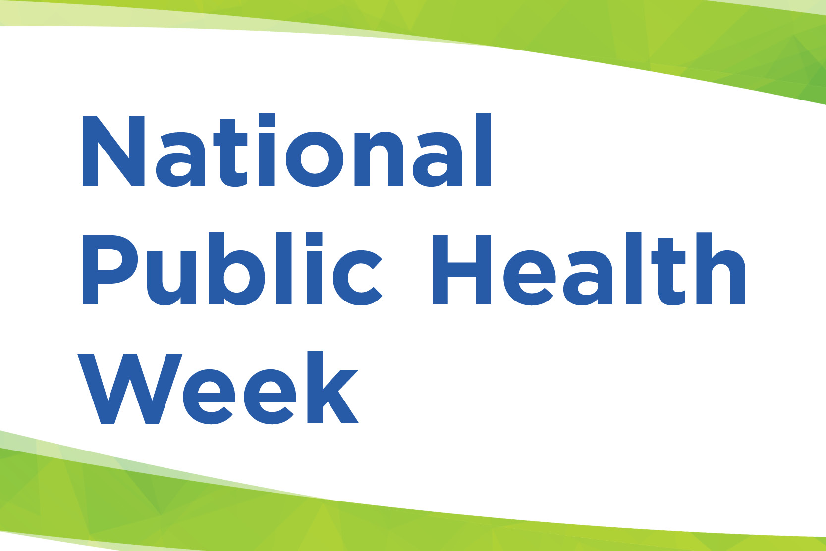 The Elm | National Public Health Week Starts April 5