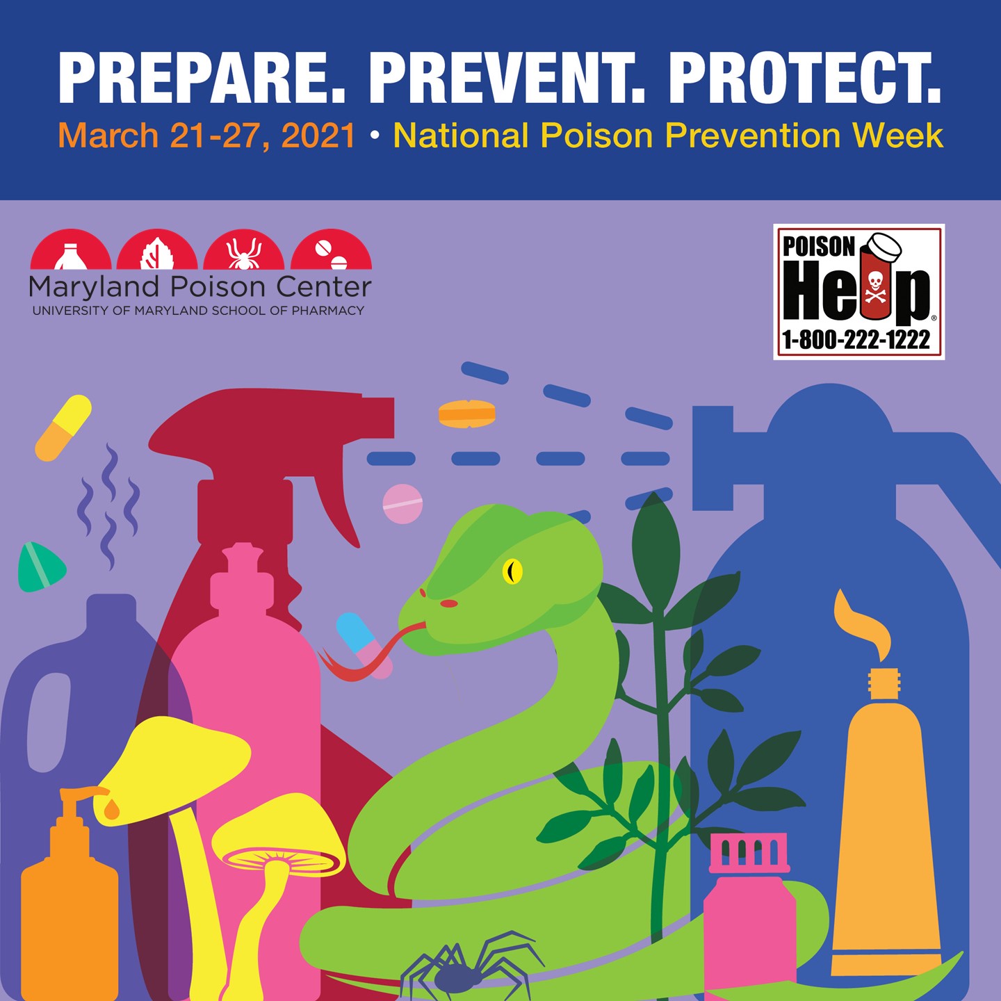 Poison Prevention Week Graphic
