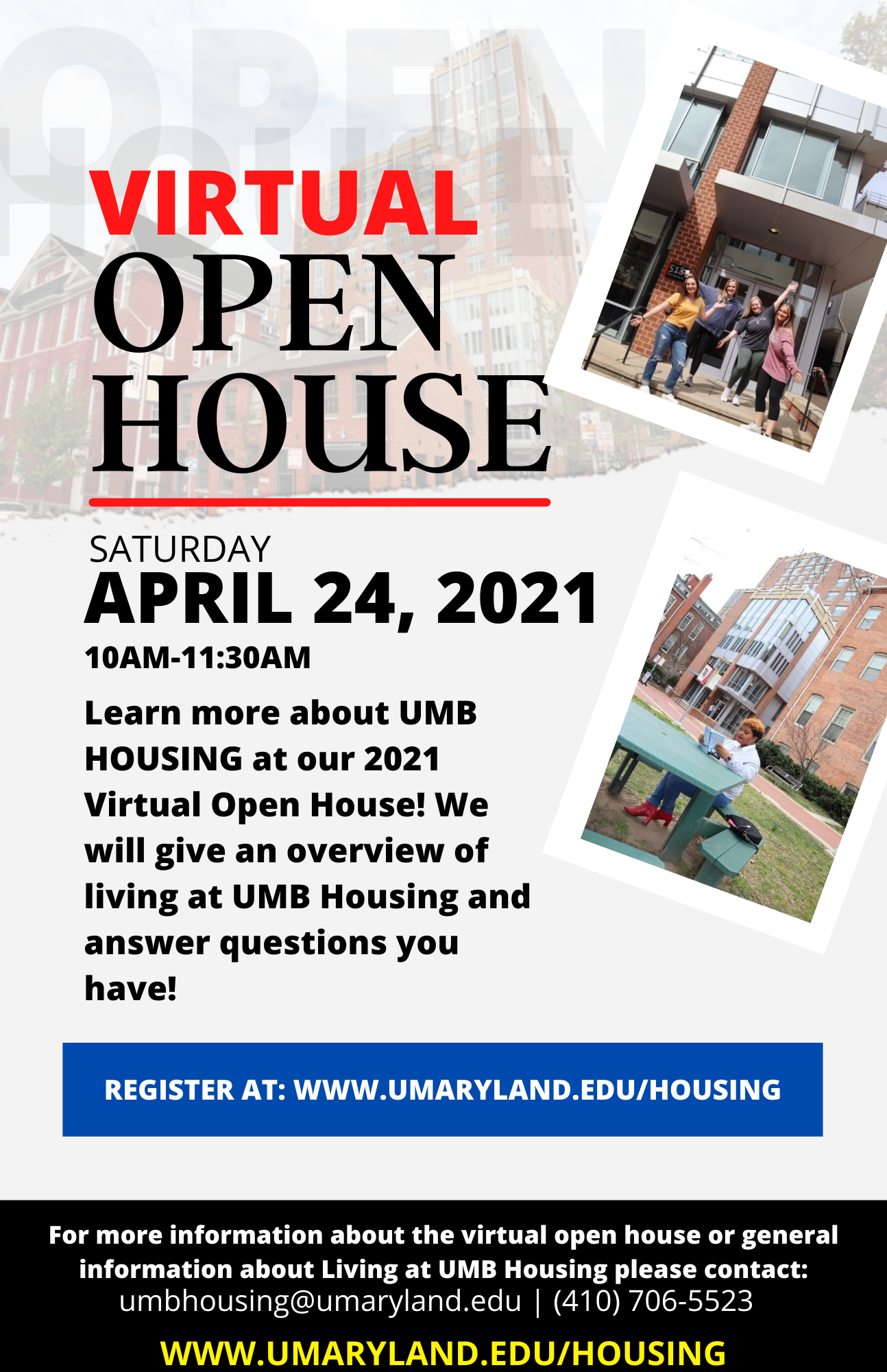 UMB Housing Virtual Open House