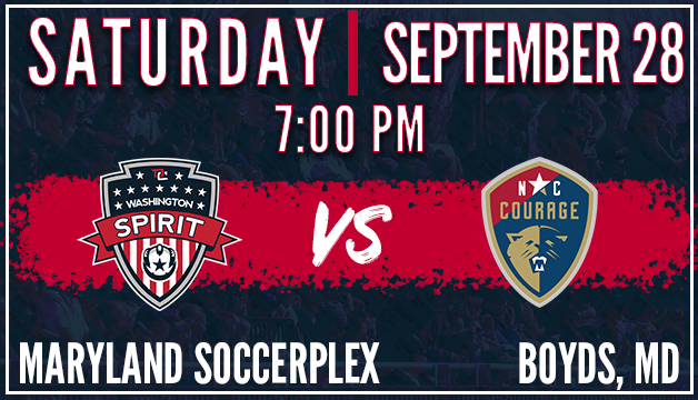 Washington Spirit vs. The North Carolina Courage